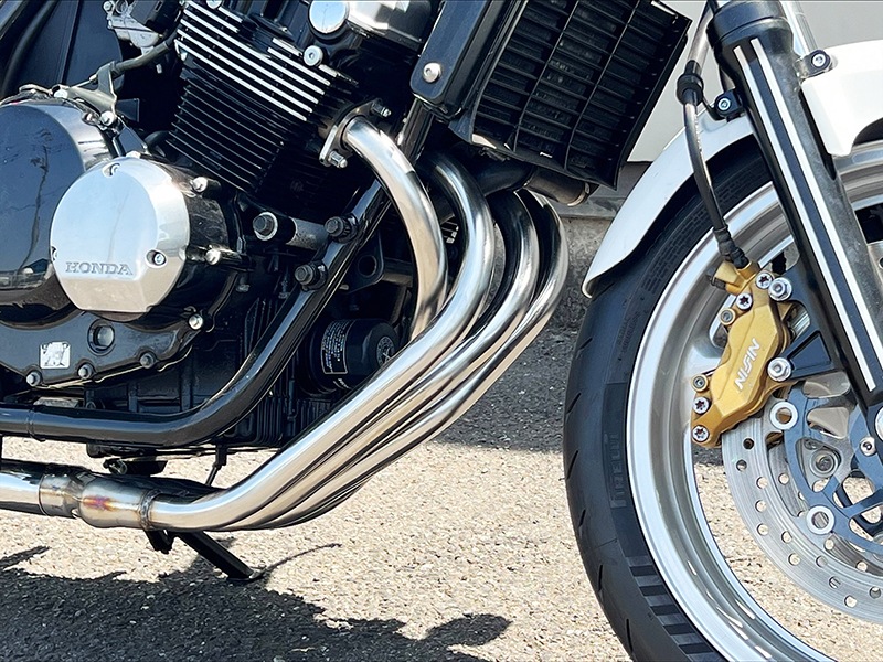 CB400SF/SB 用フルエキゾースト 【TYPE-X】 Racing Muffler | 車種から