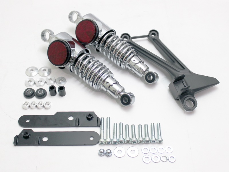 Z900RS ノーマル【純正】エキゾーストマフラー対応フェイクツインショック Z1タイプ レイダウン仕様【欠品中 ご予約承ります】