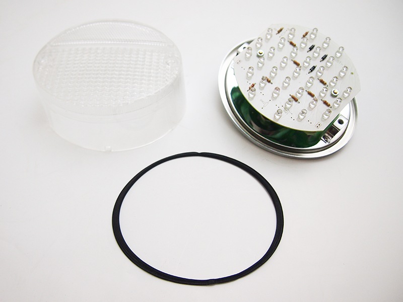 Z900RS Z1 STD鉄メッキリアフェンダー クリアランプセット