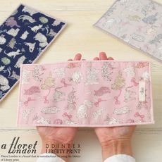 カラーハンドタオル リバティプリント 25×25cm/DDintex