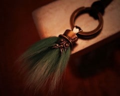 Beardman Keyholder -GREEN