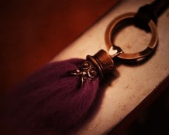 Beardman Keyholder -PURPLE