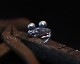 F**K & PEACE Skull Ring -Silver