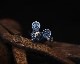 F**K & PEACE Skull Ring -Silver
