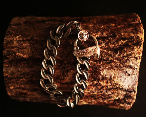 "STARE" EDGY Bracelet -SILVER
