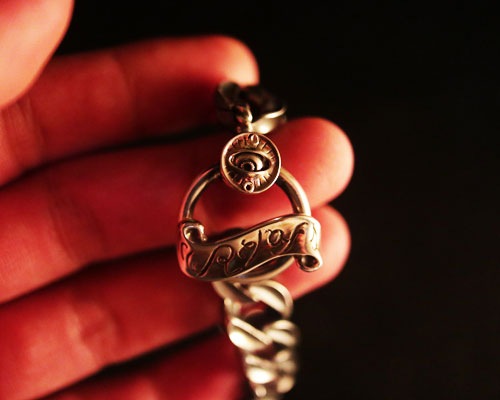 "STARE" EDGY Bracelet -SILVER