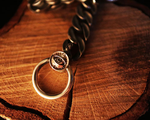 "STARE" EDGY Bracelet -SILVER