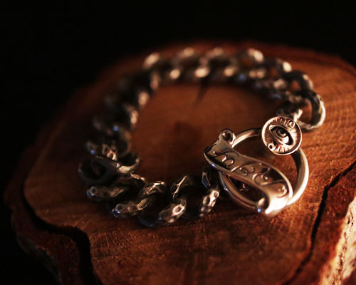 "STARE" DIG Bracelet -SILVER