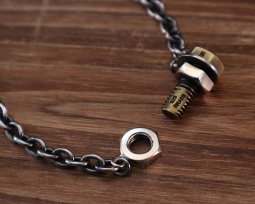 Screw in Bolt Bracelet