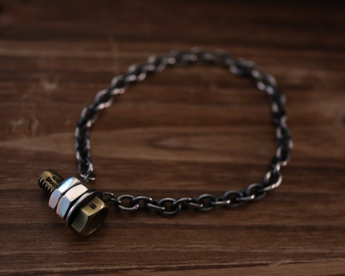 Screw in Bolt Bracelet