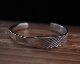Rasp Bangle -SILVER