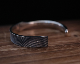 Rasp Bangle -SILVER