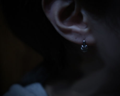 F**K & PEACE Hands pierce