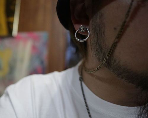 "STARE" Knocker Pierce -SILVER