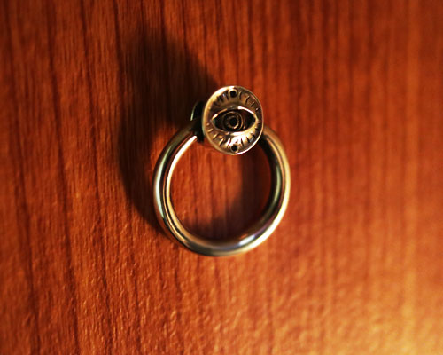 "STARE" Knocker Pierce -SILVER