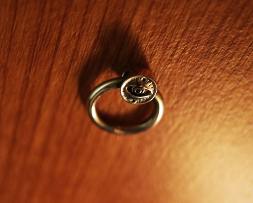 "STARE" Knocker Pierce -SILVER