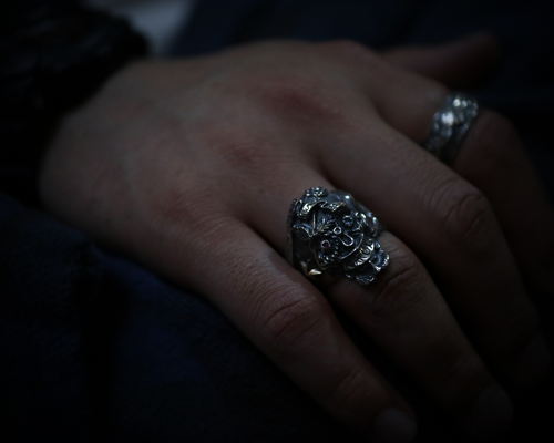 All Nature Skull Ring -COMBI
