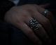 All Nature Skull Ring -COMBI