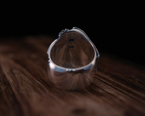 All Nature Skull Ring -SILVER