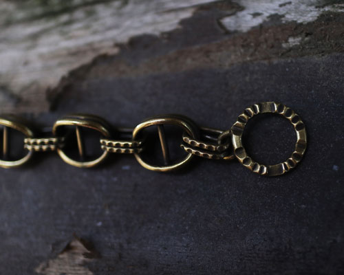 BinderBracelet -BRASS