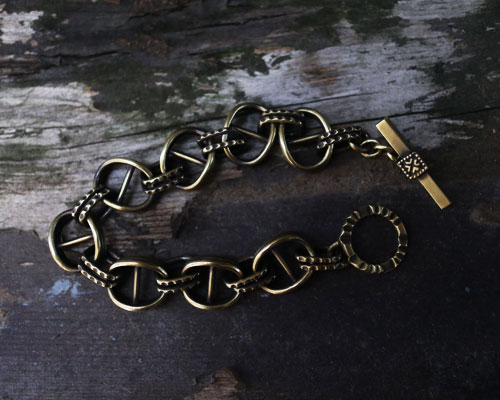 BinderBracelet -BRASS