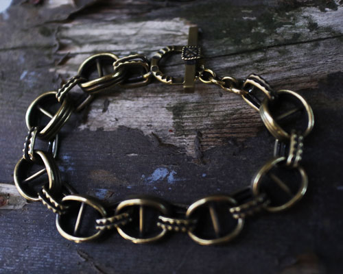 BinderBracelet -BRASS
