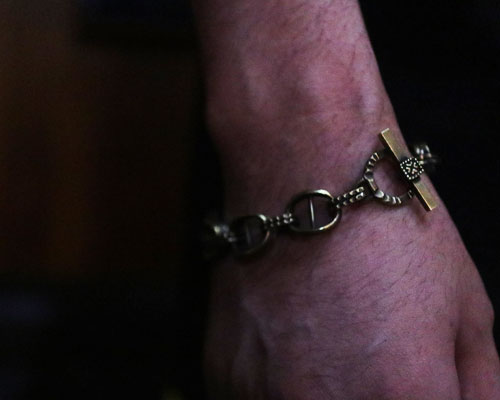 BinderBracelet -BRASS