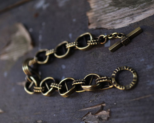 BinderBracelet -BRASS