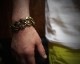 "ROOTS"PLANTS LINKS Bracelet  -BRASS