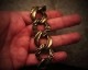 "ROOTS"PLANTS LINKS Bracelet  -BRASS