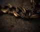 "ROOTS"PLANTS LINKS Bracelet  -BRASS