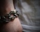 "ROOTS"PLANTS LINKS Bracelet    -COMBI