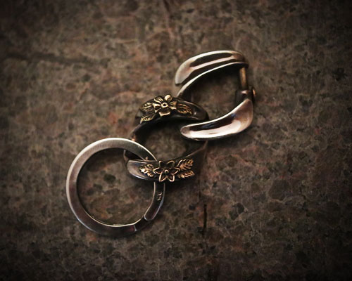 "ROOTS"PLANTS LINKS KeyHolder -COMBI