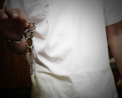 "ROOTS"PLANTS LINKS KeyHolder -COMBI