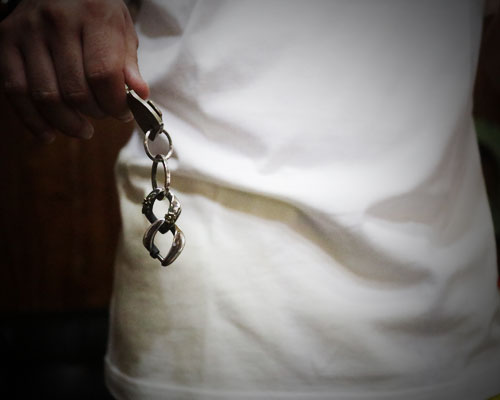 "ROOTS"PLANTS LINKS KeyHolder -COMBI