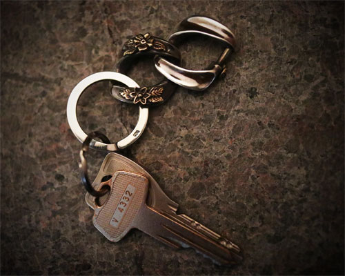"ROOTS"PLANTS LINKS KeyHolder -COMBI