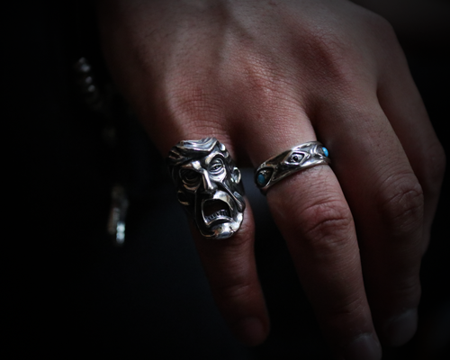 All Nature Ring "Eyes" -SILVER