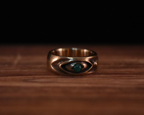 All Nature Ring "Eyes" -BRASS