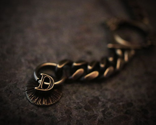 D3 SmartPhone HoldChain-BRASS