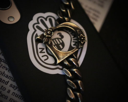 D3 SmartPhone HoldChain-BRASS