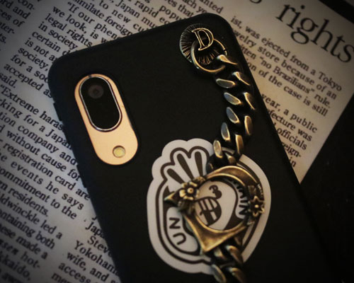 D3 SmartPhone HoldChain-BRASS