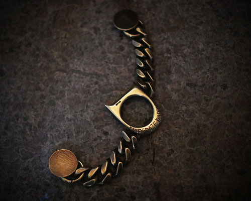 D3 SmartPhone HoldChain-BRASS