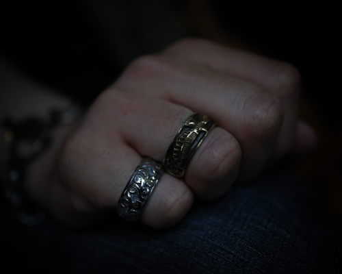 All Nature Ring "Eagle" -BRASS