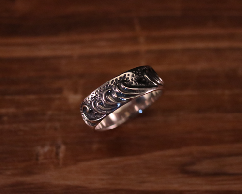All Nature Ring "Wave" -SILVER