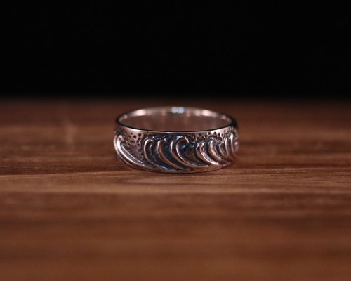All Nature Ring "Wave" -SILVER