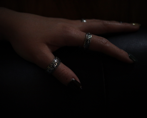 All Nature Ring "Wave" -SILVER