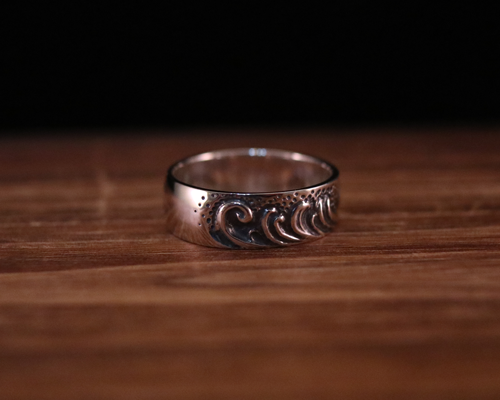 All Nature Ring "Wave" -SILVER