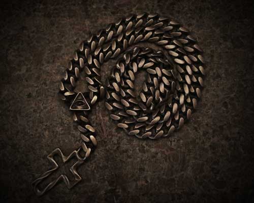 Prisoner Rosary -Silvercolor