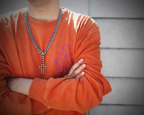 Prisoner Rosary -Silvercolor