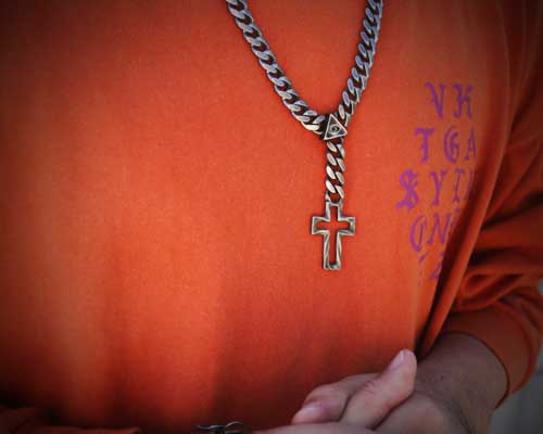Prisoner Rosary -Silvercolor